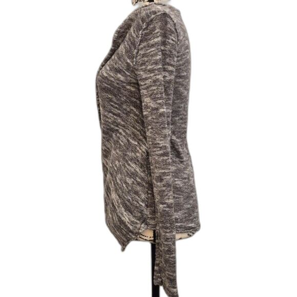 Free People Gotham Faux Wrap Top Sweater S Deep V Neck Knit Pullover Slouchy - Picture 4 of 11